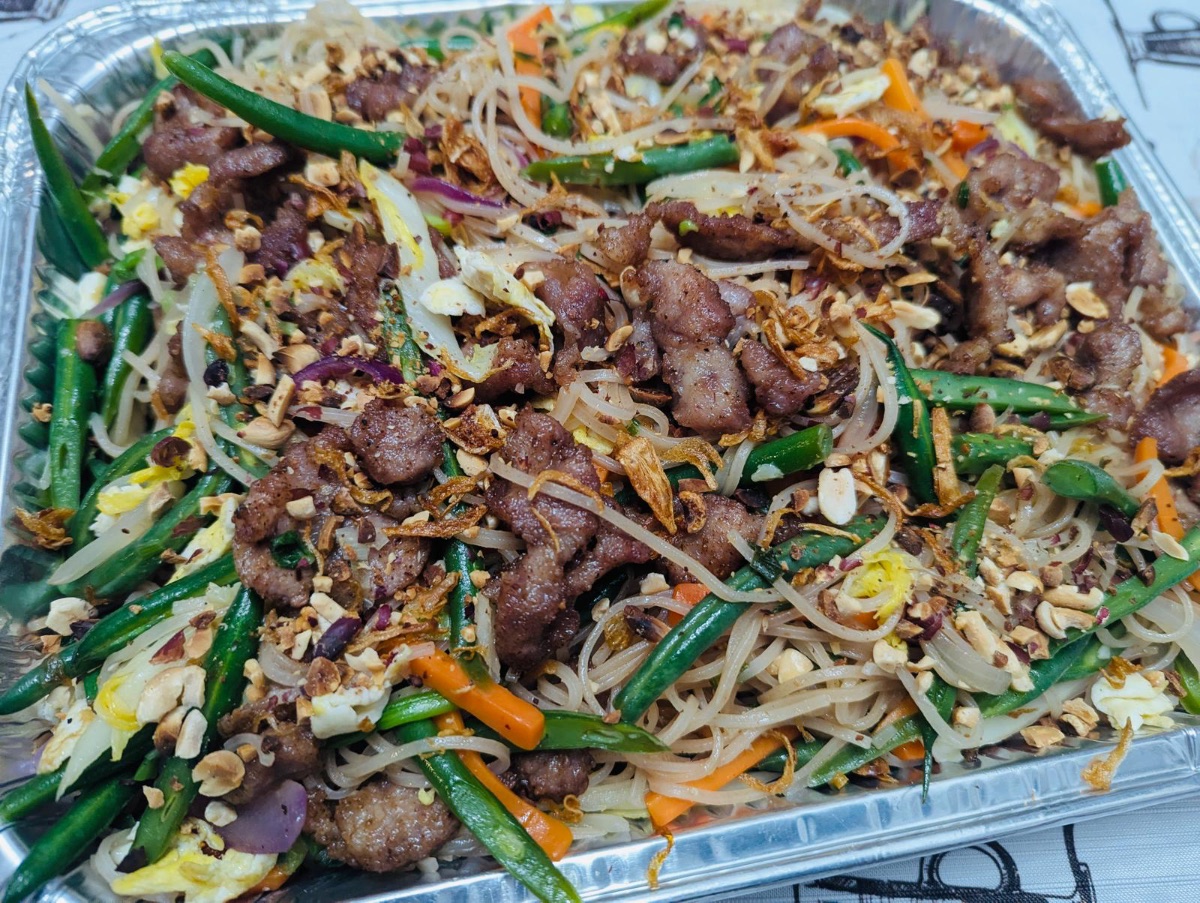 Nouilles sautées au porc