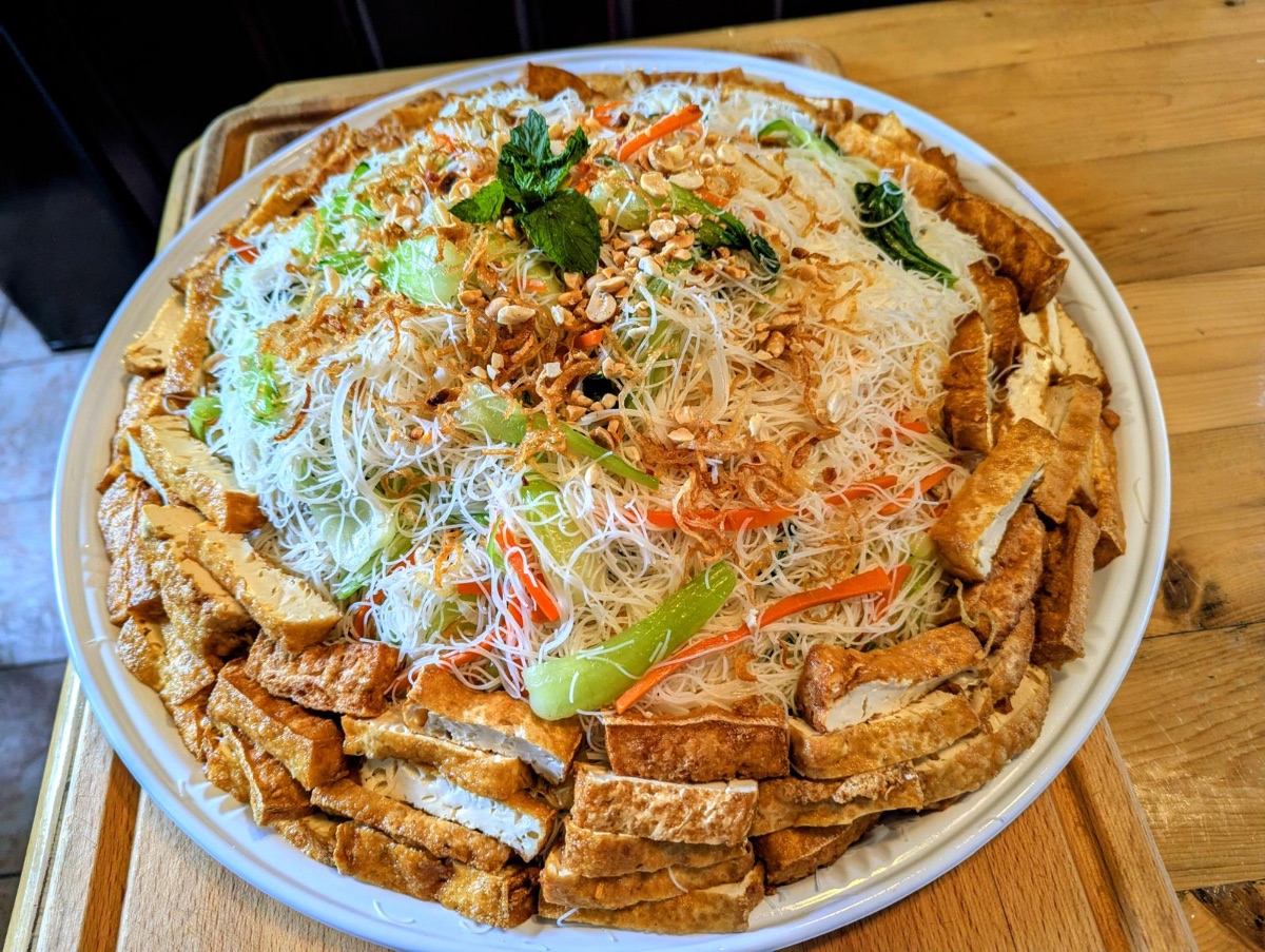 Vermicelles & tofu